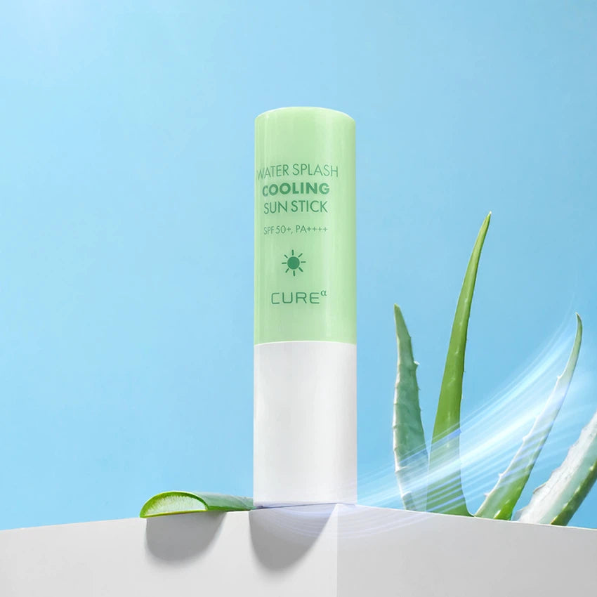Aloe CURE Water Splash Cooling Sun Stick SPF 50+ PA++++ 11g / Soothing UV protection Suncreen