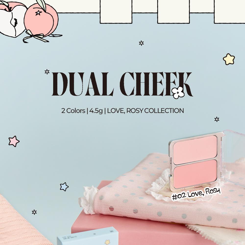 2aN Dual Color Face Blusher 4.5g, Korea Makeup