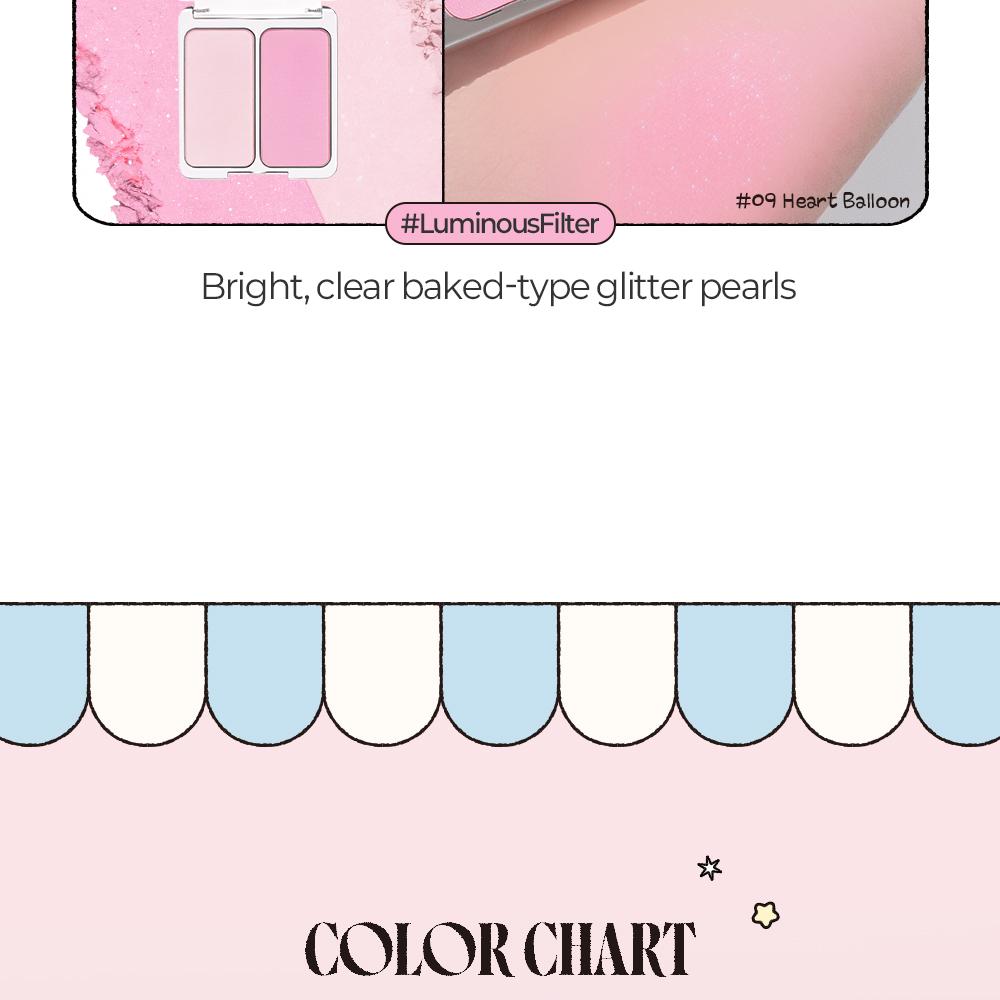 2aN Dual Color Face Blusher 4.5g, Korea Makeup