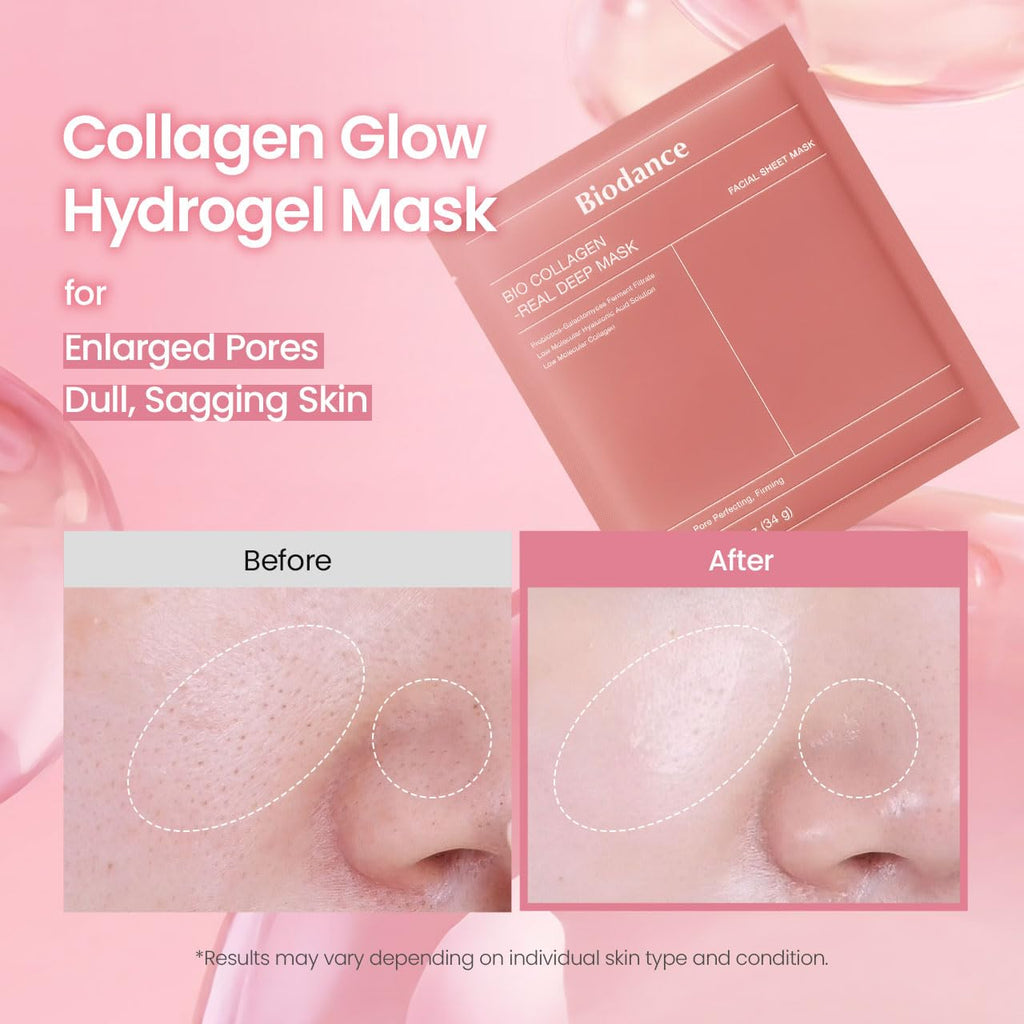 BIODANCE Hydrogel Overnight Face Mask (Collagen, Cera-nol, Vita)