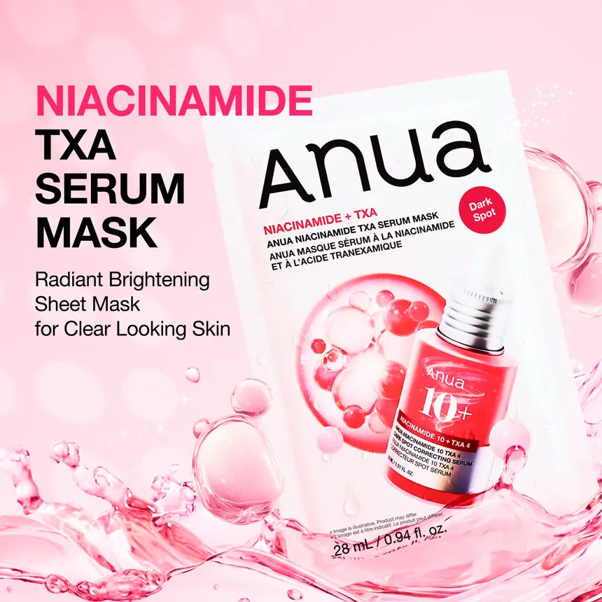 Anua Niacinamide TXA Serum Mask 28ml | Korean Skincare