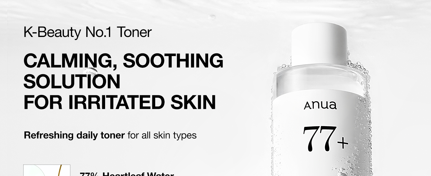 Anua Heartleaf 77 Soothing Toner 8.45 fl.oz/250ml