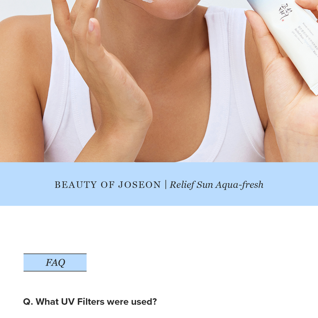 Beauty of Joseon Organic Korean Sunscreen Relief Sun Aqua-fresh: Rice + B5 50ml SPF50+PA++++ / Korean Skin Care
