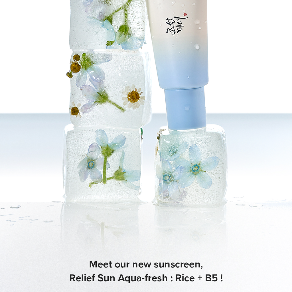 Beauty of Joseon Organic Korean Sunscreen Relief Sun Aqua-fresh: Rice + B5 50ml SPF50+PA++++ / Korean Skin Care