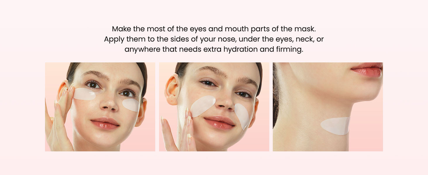 Biodance Real Deep Mask, Hydrating Overnight Hydrogel Face Mask 34g x 4ea