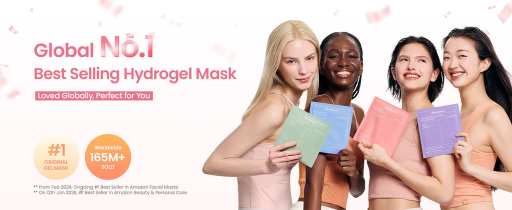 Biodance Real Deep Mask, Hydrating Overnight Hydrogel Face Mask 34g x 4ea