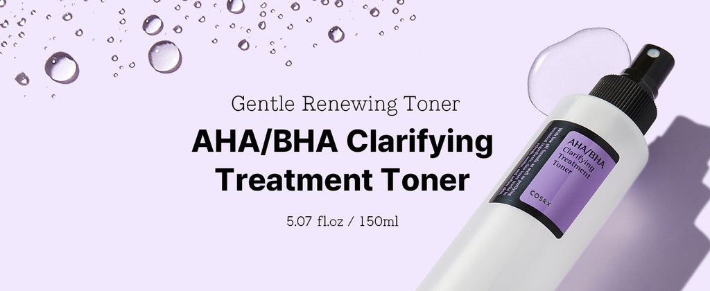 COSRX AHA/BHA Treatment Toner 5.07 fl.oz/ 150ml | Korean Skincare