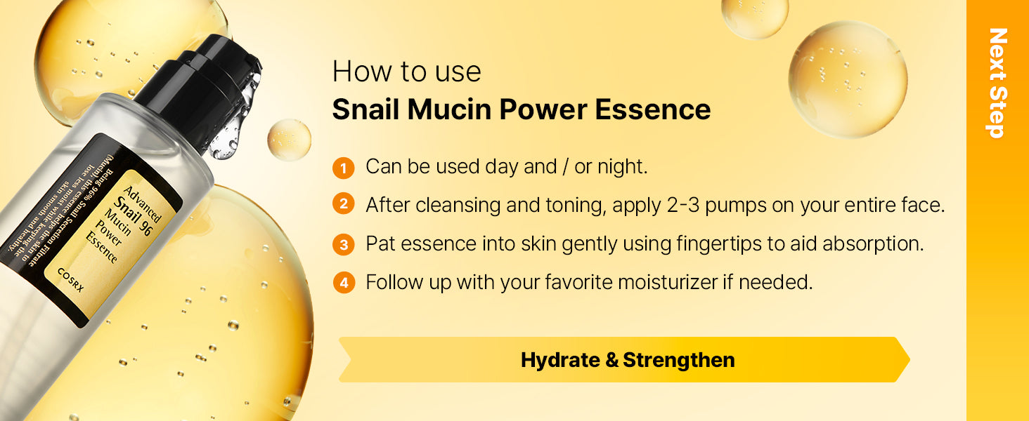 COSRX Advanced Snail 96 Mucin Power Essence 100ml / Korean Skin Care