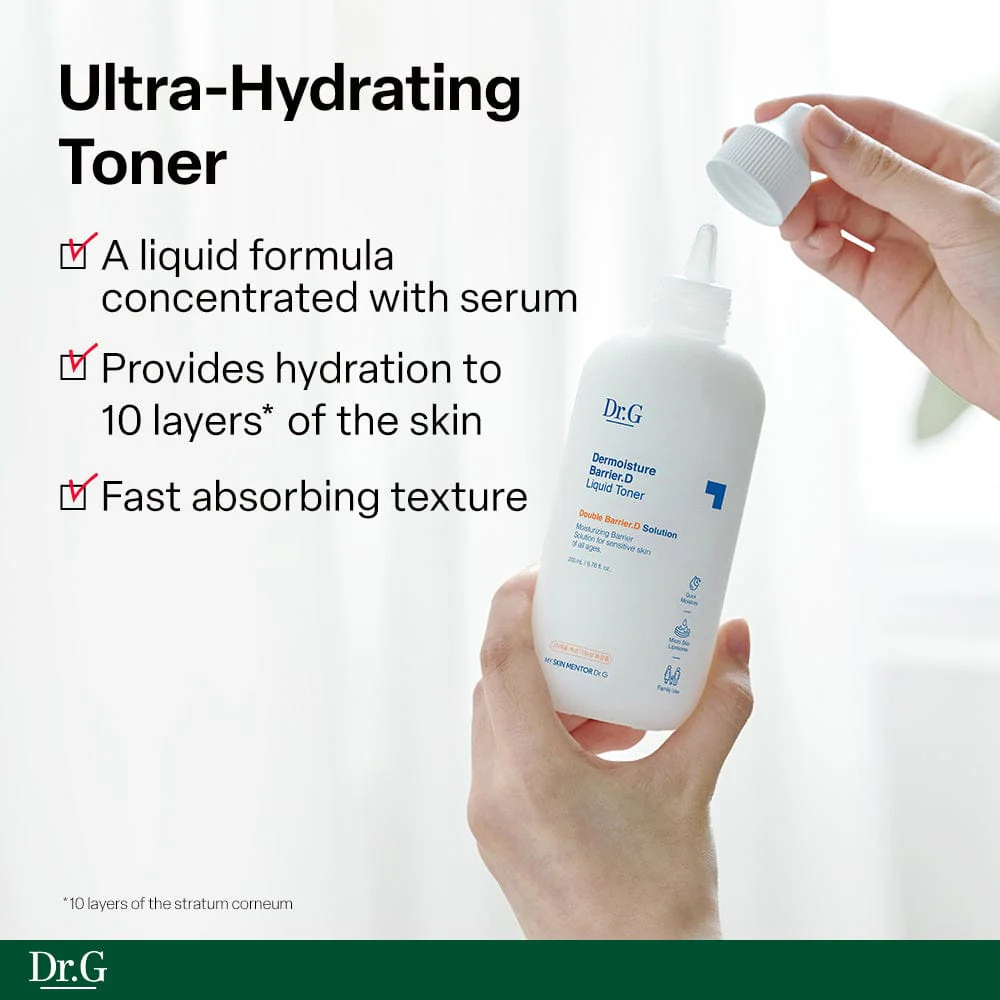 Dr.G DERMOISTURE BARRIER D LIQUID TONER 200ml,Korean Skin Care