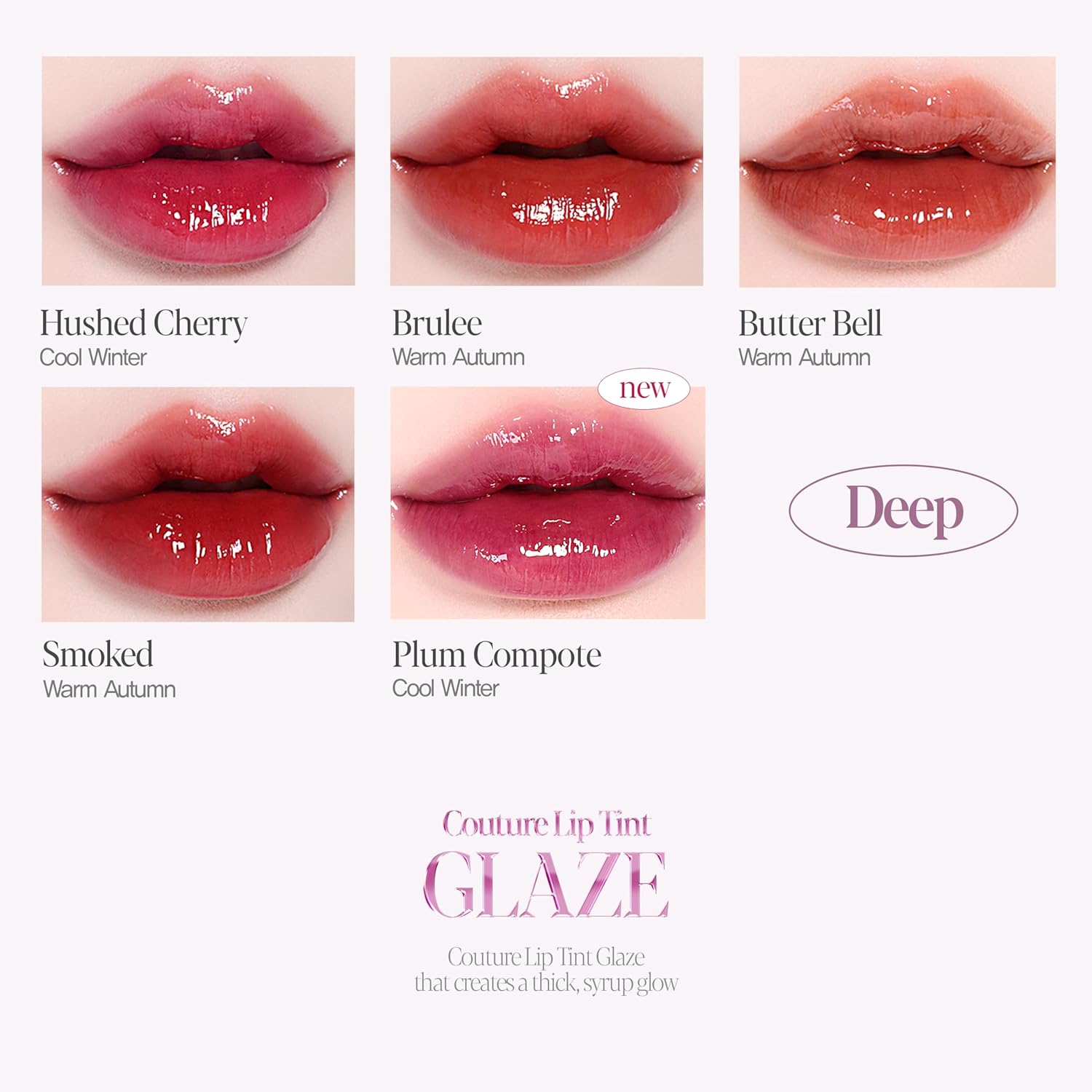 Espoir Gel Lip Tint Glaze 5.5 g – High Shine, Non-Sticky