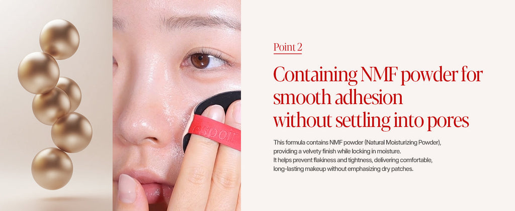Espoir Pro Tailor Be Velvet Cover Cushion SPF42 PA++ 13g+13g, Korean Makeup