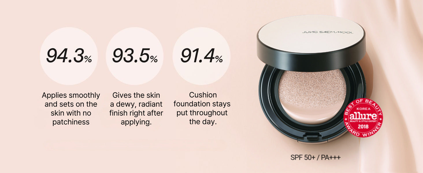 Jungsaemmool Essential Skin Nuder Cushion Foundation SPF 50 with Refill