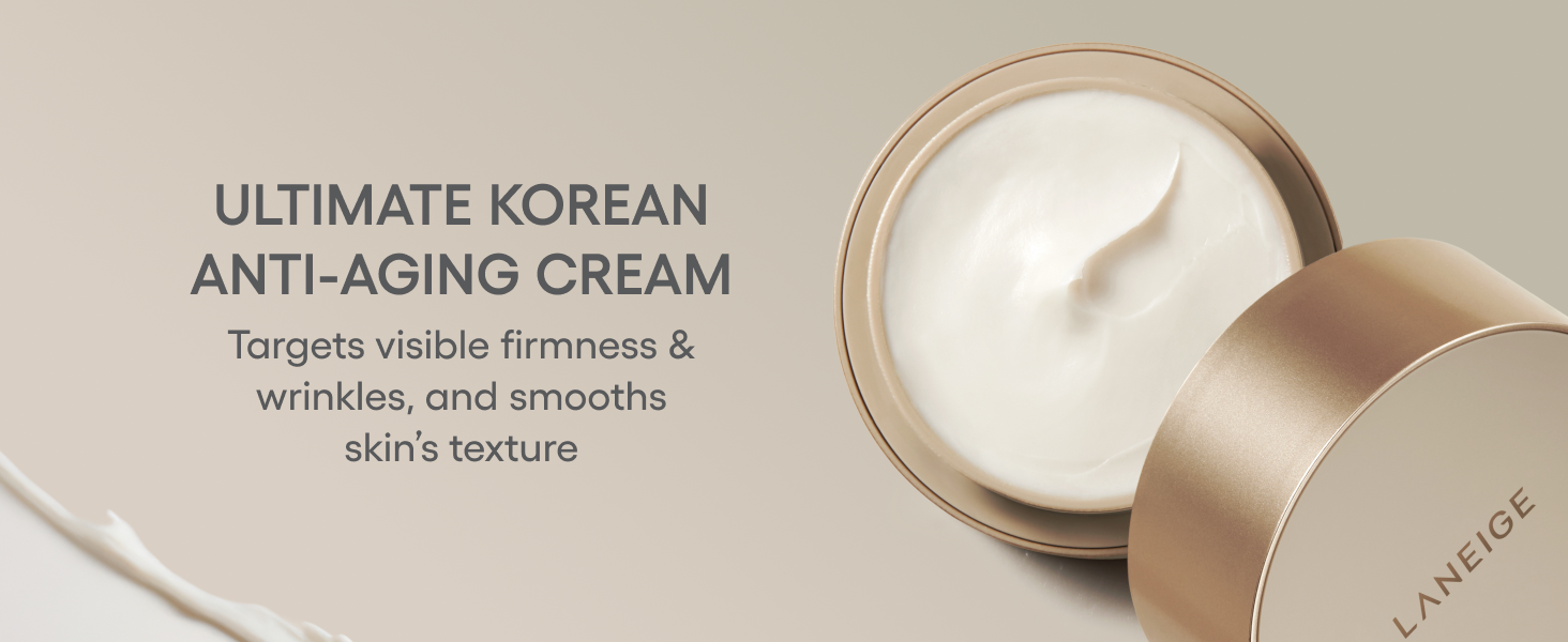 LANEIGE Perfect Renew 3X Cream – Anti-Aging Moisturizer 50ml, Korean Skin Care