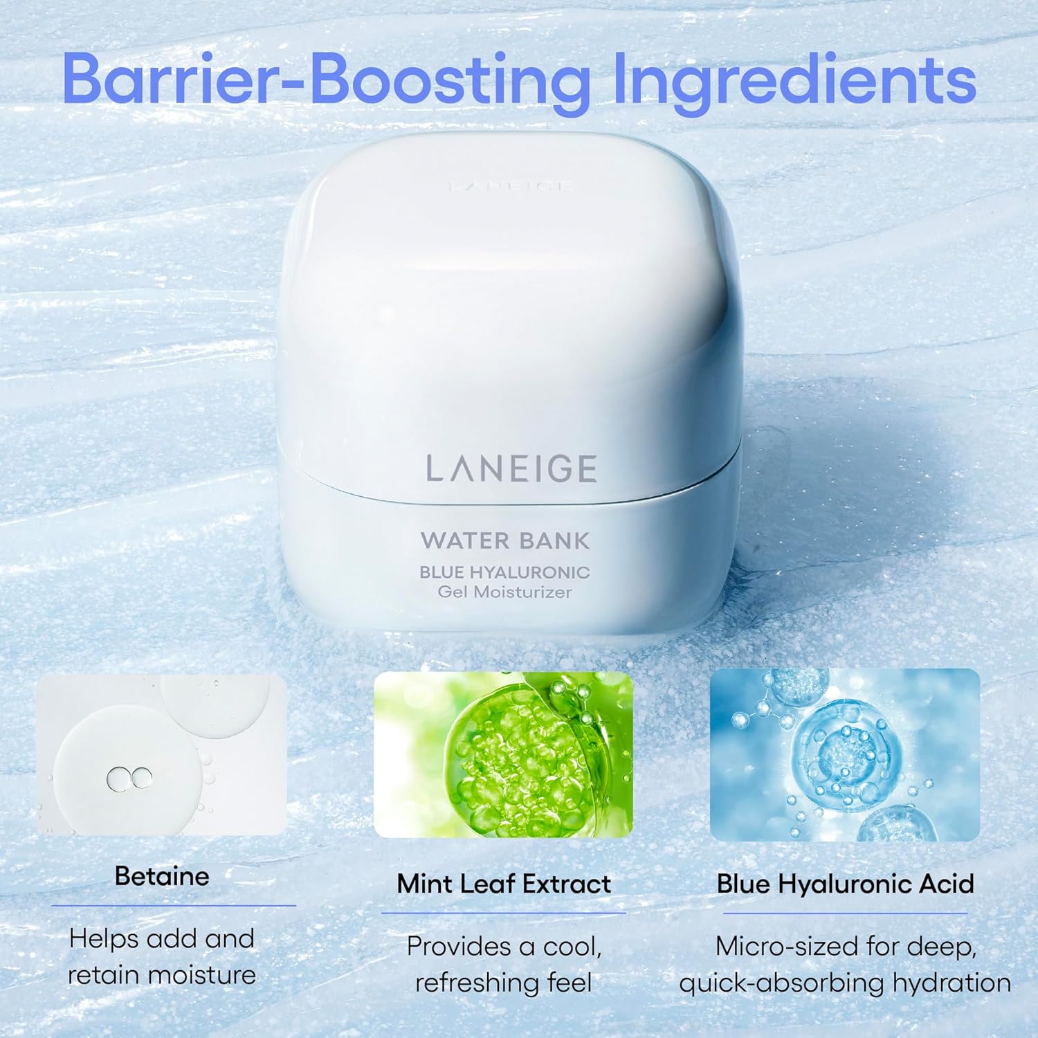 Laneige Water Bank Blue Hyaluronic Gel Moisturizer 50ml