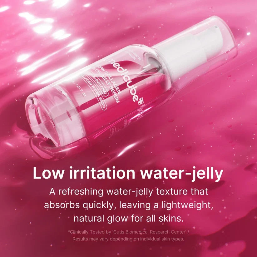 medicube PDRN Pink Collagen Glow Jelly Serum 30ml | Korean Skincare