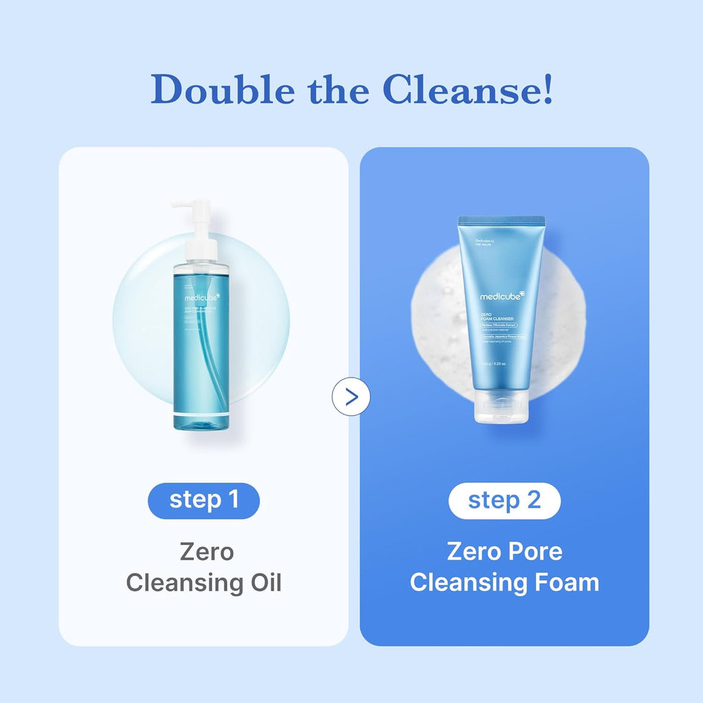 medicube Zero Foam Cleanser 120g | Pore & Excess Oil Care | Korean Skincare