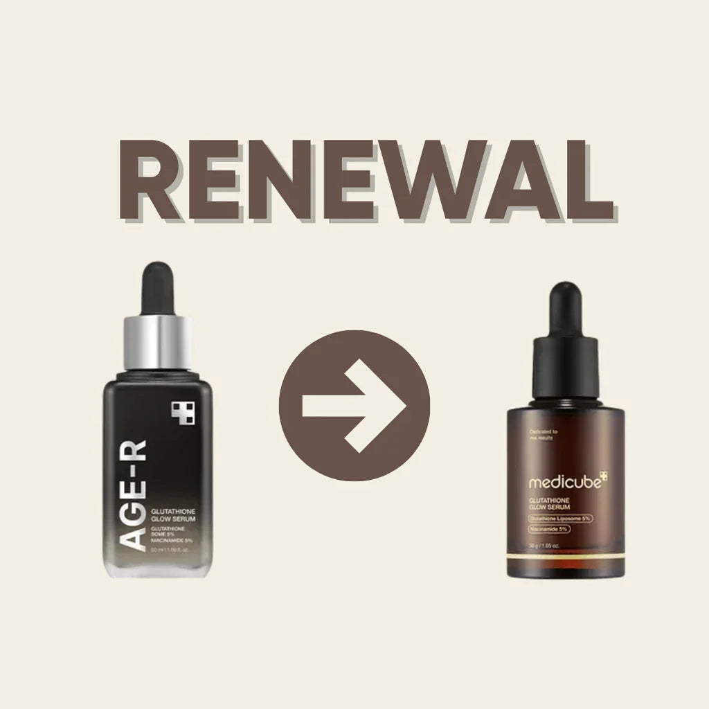 medicube AGE-R Glutathione Glow Serum 50ml, Korea Skin Care