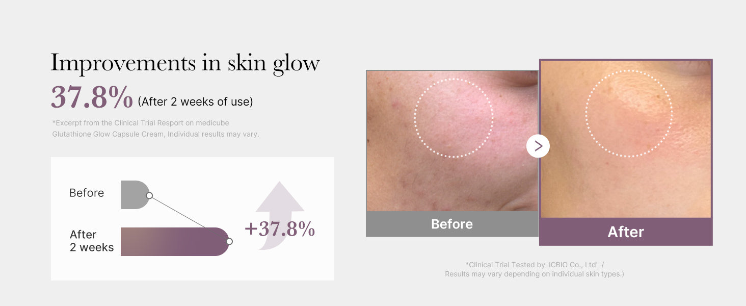 Glutathione Glow Capsule Facial Cream 50ml