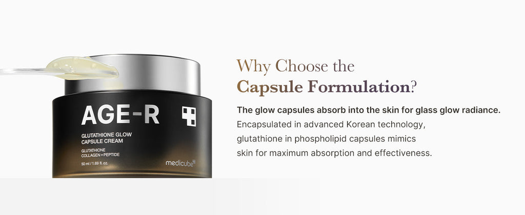 Glutathione Glow Capsule Facial Cream 50ml