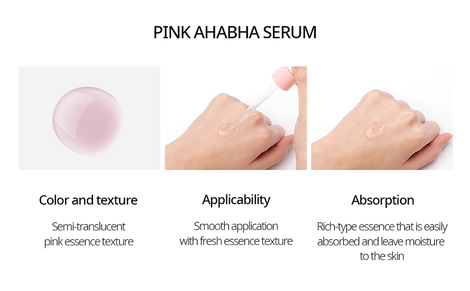 NACIFIC Pink AHA BHA Face Serum 50ml | Korean Skin care