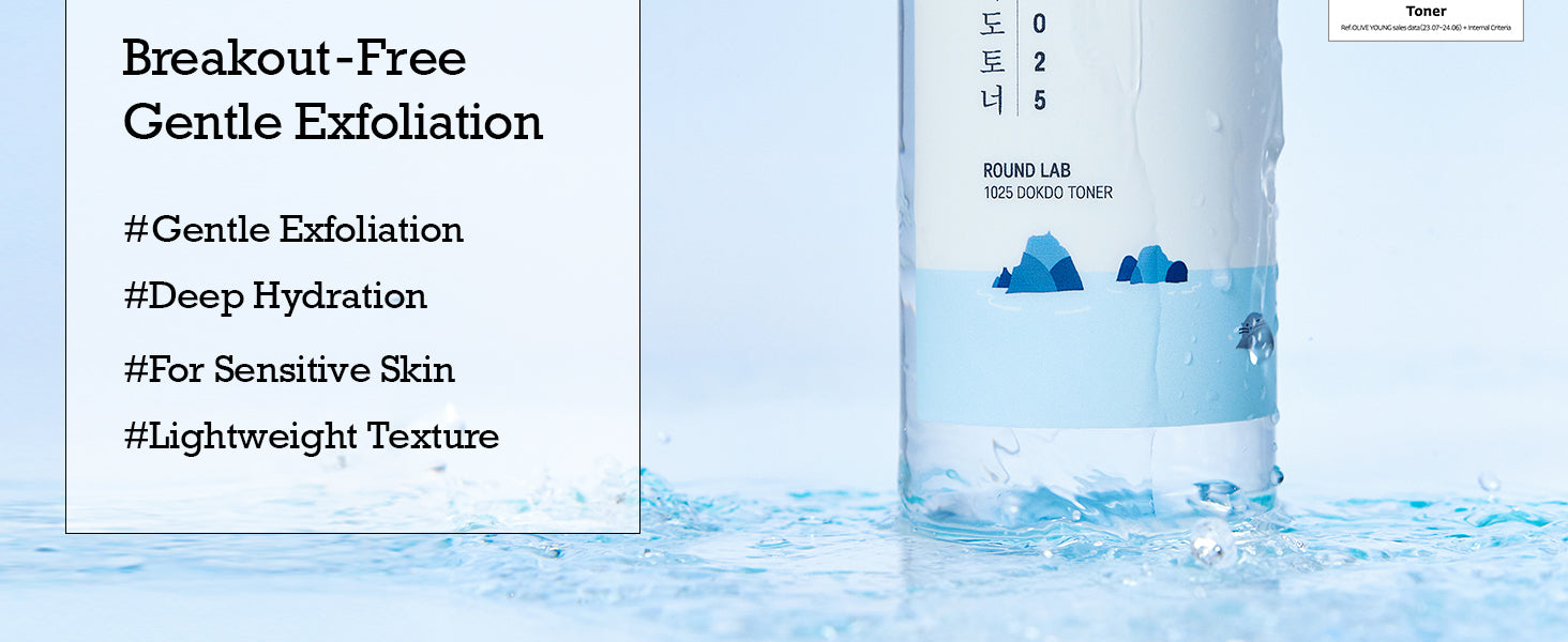 ROUND LAB 1025 Dokdo Toner 200ml, Korean Skin Care