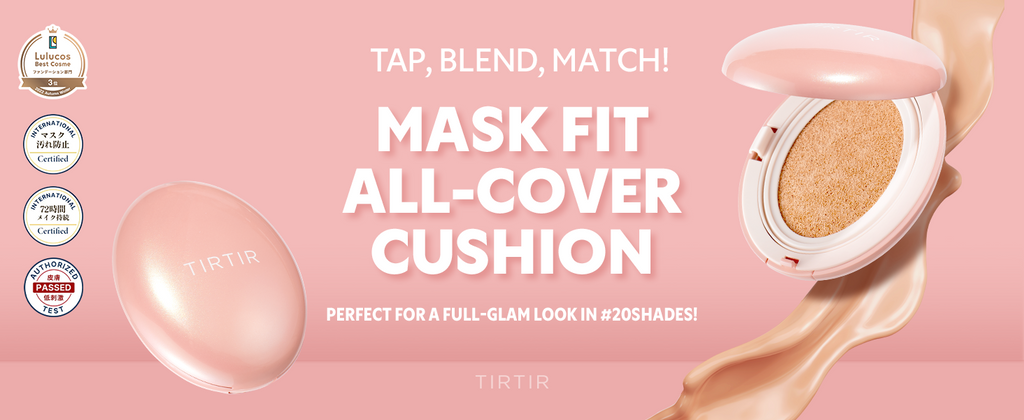TIRTIR Mask Fit All Cover Pink Cushion Foundation 18g| Korean Makeup