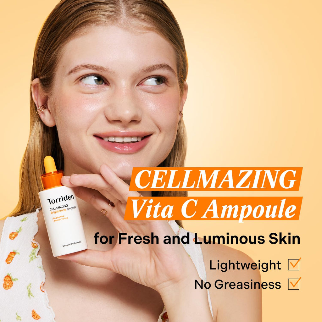 Torriden CELLMAZING Vita C Ampoule 30ml (1.01 fl.oz.) | Korean Skin care
