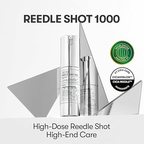 VT COSMETICS CICA Reedle Shot 1000  15ml, Korean Skin Care