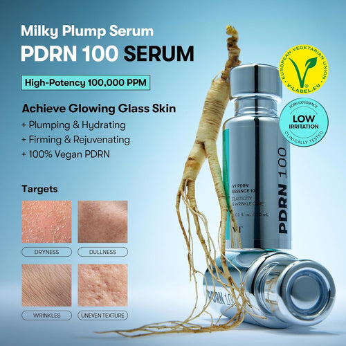 VT COSMETICS PDRN 100 Essence, Korean Skincare 30ml, 1.01 fl.oz