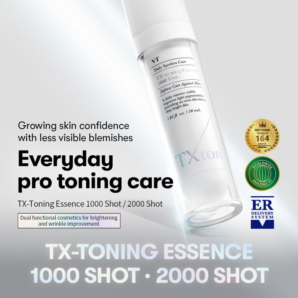 VT TX Toning Essence 1000 Shot 30ml, Korean Skin Care