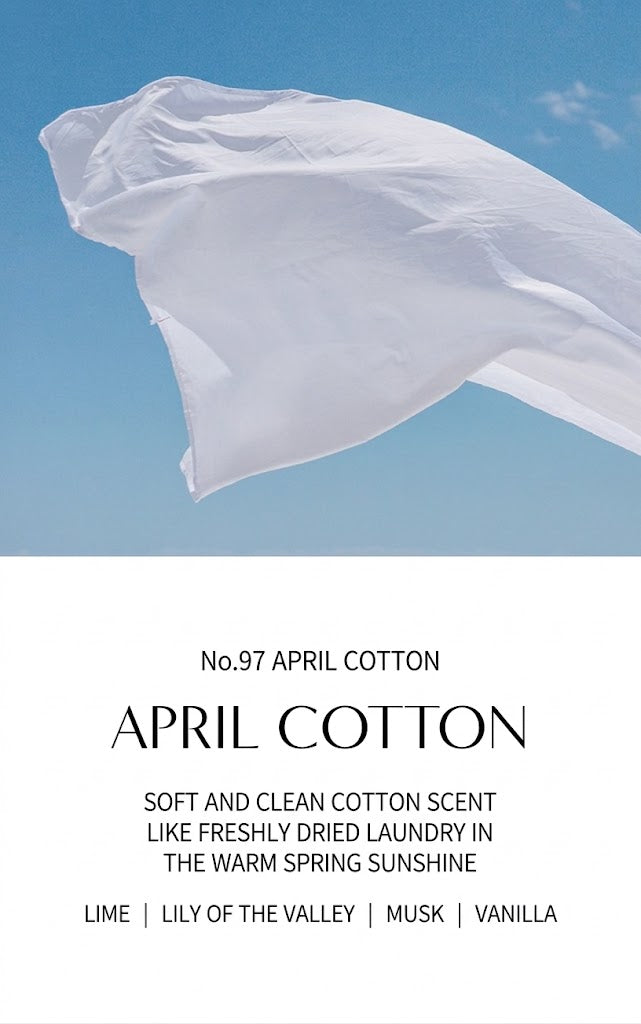 W.DRESSROOM Deodorant Diffuser [No.97 April Cotton] 110g | Korean Furniture & Home Decor