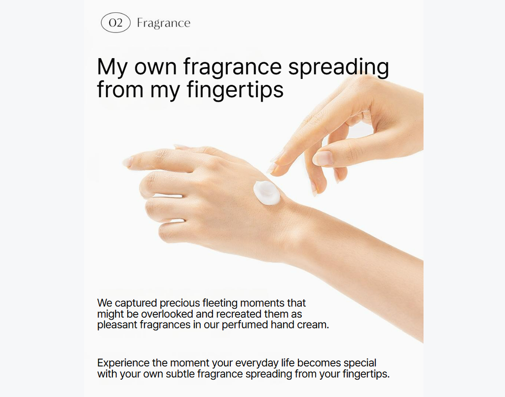 W.Dressroom Moisturizing Hand Cream for Dry Hands 50ml,Korean Hand Care