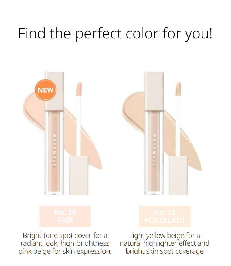 WAKEMAKE Defining Cover Concealer SPF30 / PA++ 6ml