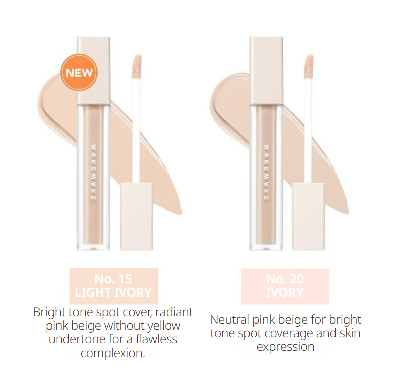 WAKEMAKE Defining Cover Concealer SPF30 / PA++ 6ml