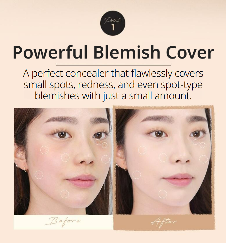 WAKEMAKE Defining Cover Concealer SPF30 / PA++ 6ml