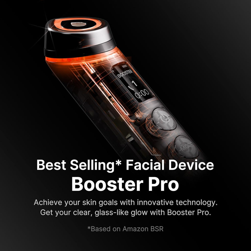 Medicube Booster Pro | 6-in-1 Real Glass Glow Beauty Massager  + Capsule Cream with TXA + Niacinamide 55g