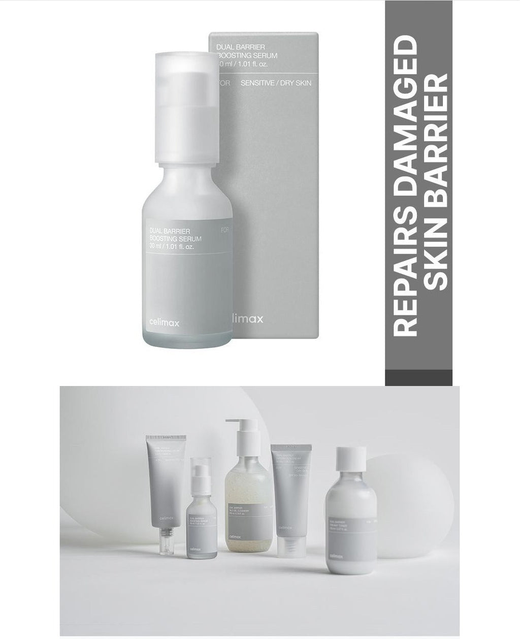 celimax Dual Barrier Skin Boosting Serum 30ml