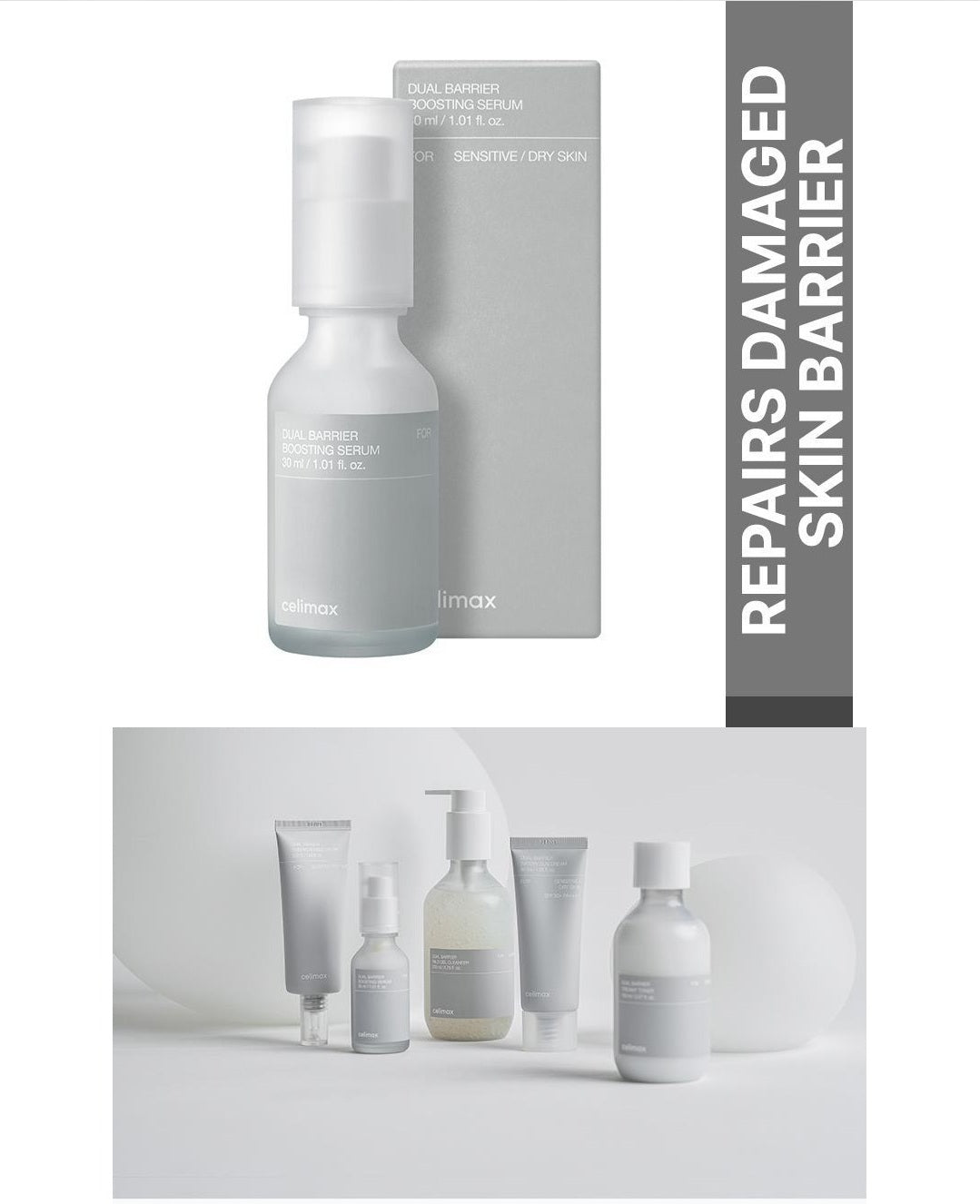 celimax Dual Barrier Skin Boosting Serum 30ml