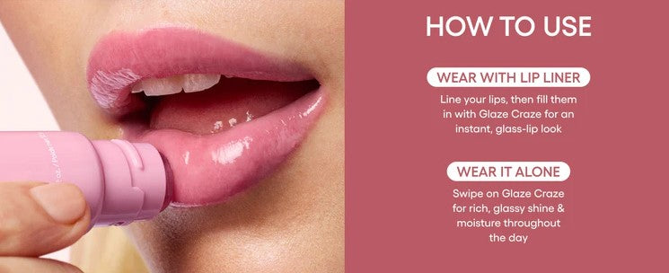 LANEIGE Glaze Craze Tinted Lip Serum 12g, Lip Plumpers