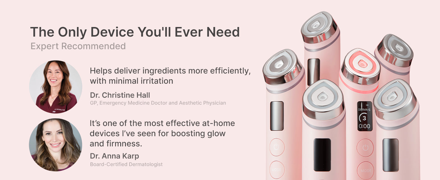 Medicube Booster Pro | 6-in-1 Real Glass Glow Beauty Massager  + Capsule Cream with TXA + Niacinamide 55g