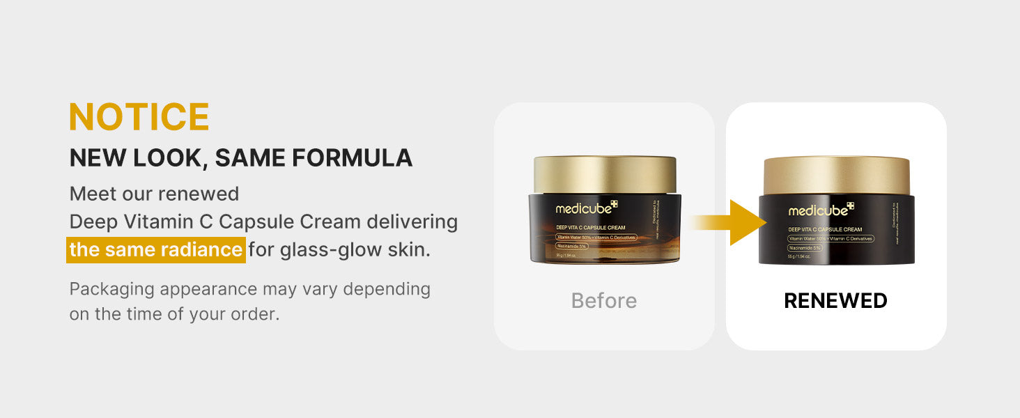 Capsule Cream with Deep Vitamin C 55g – Facial Moisturizer