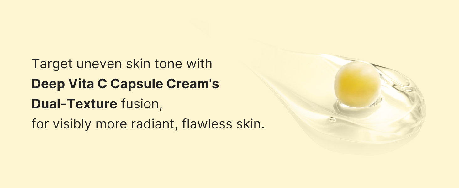 Capsule Cream with Deep Vitamin C 55g – Facial Moisturizer