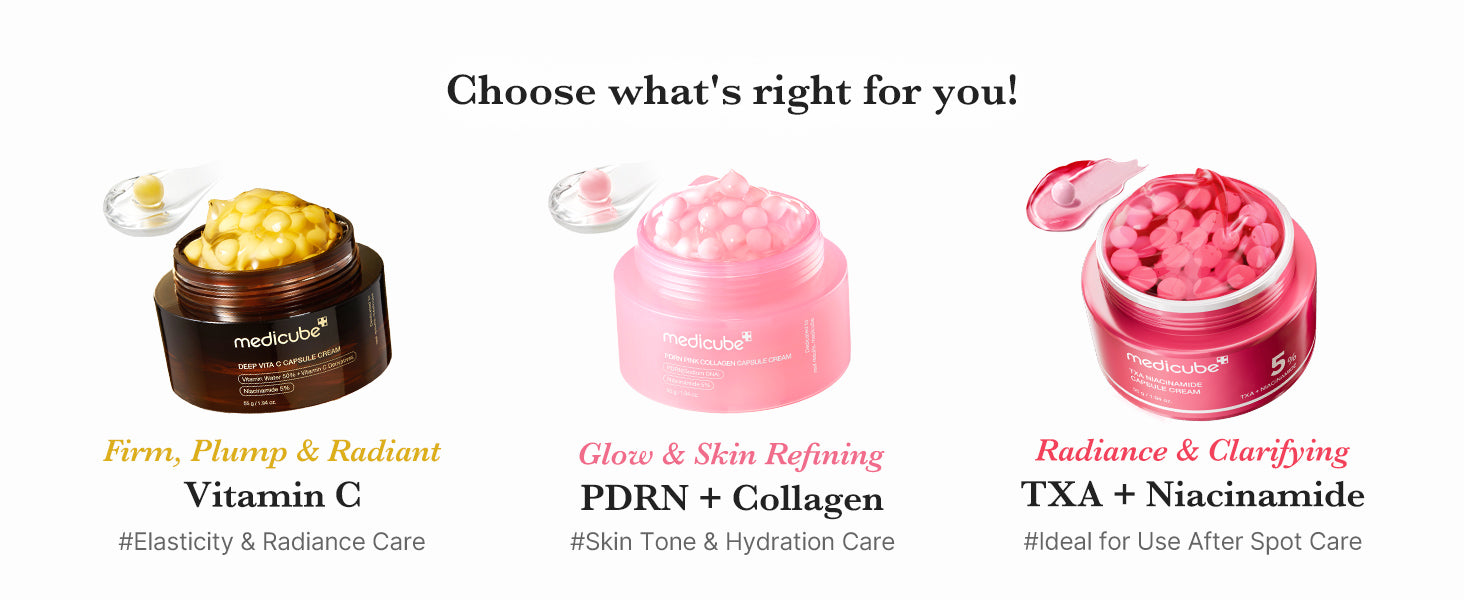 Medicube Capsule Cream with TXA + 5% Niacinamide, 55g