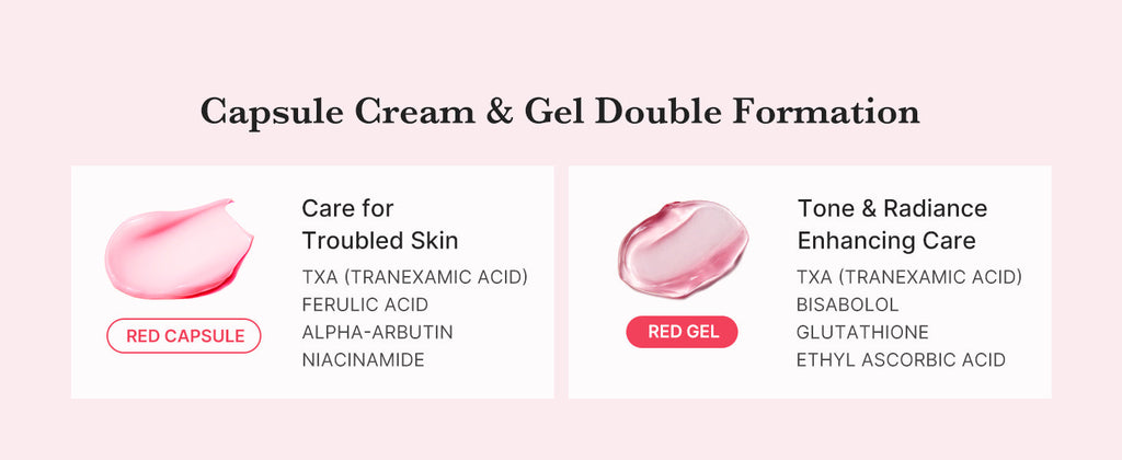 Medicube Booster Pro | 6-in-1 Real Glass Glow Beauty Massager  + Capsule Cream with TXA + Niacinamide 55g