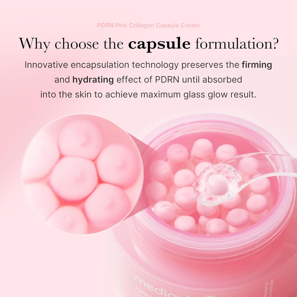 medicube Capsule Cream with Salmon DNA PDRN Pink Collagen 55g | Korean Skin Care