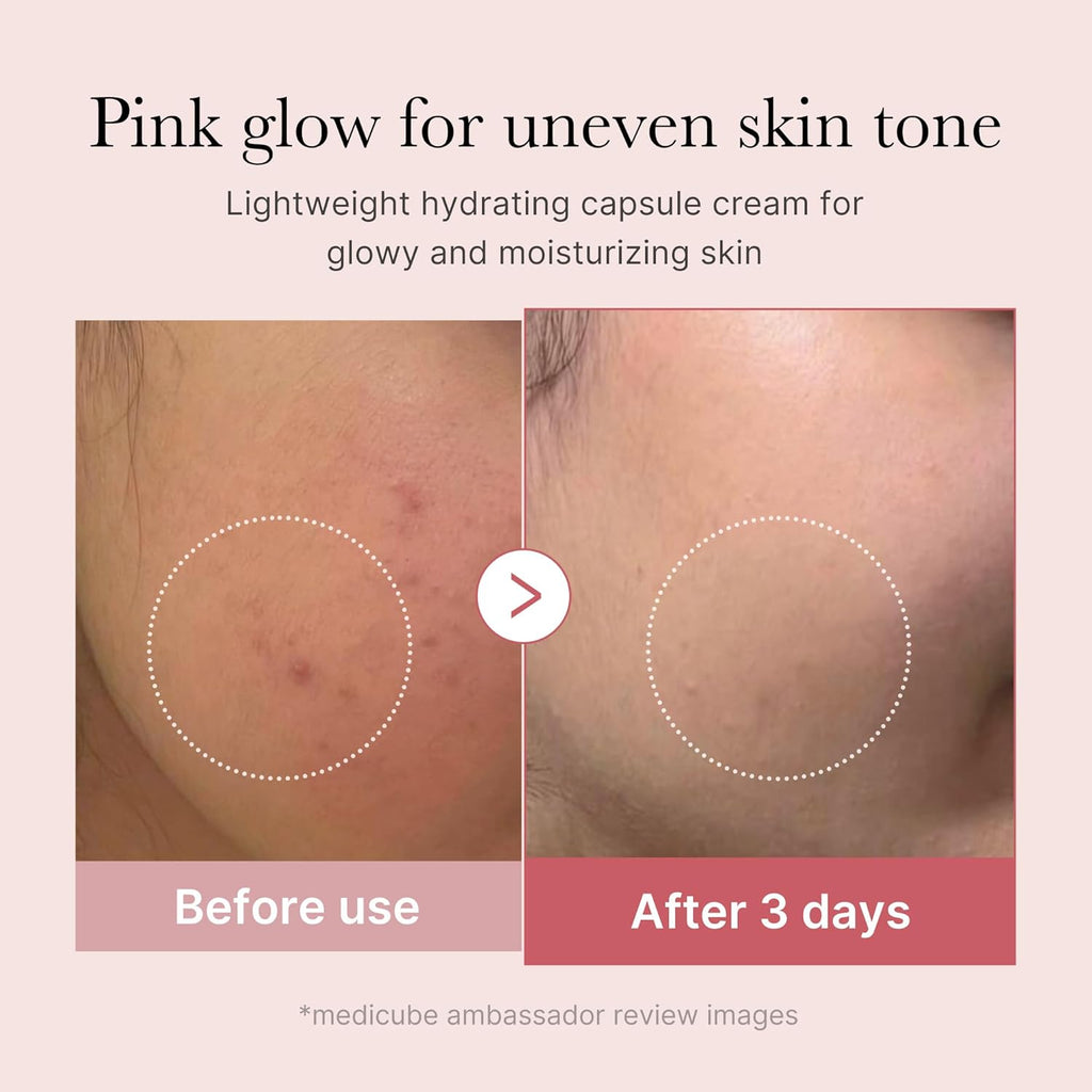 medicube Capsule Cream with Salmon DNA PDRN Pink Collagen 55g | Korean Skin Care