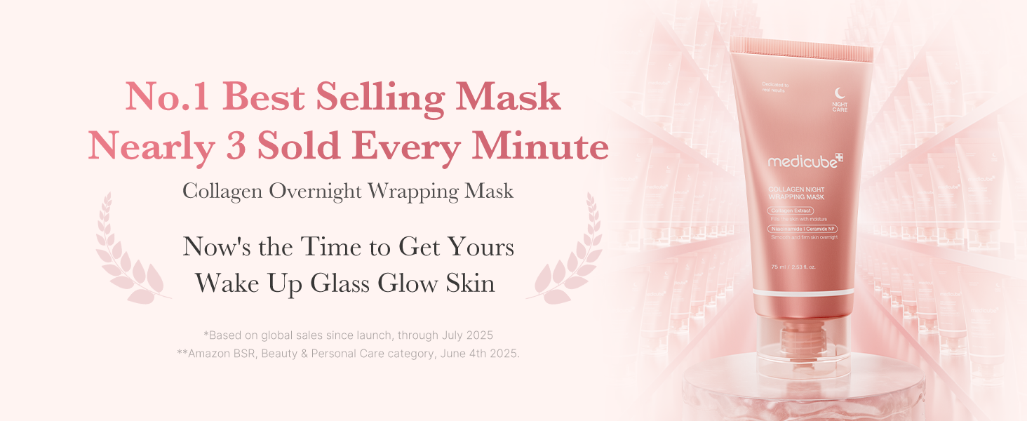 medicube Collagen Overnight Peel Off Facial Wrapping Mask 75ml | Korean Skin Care