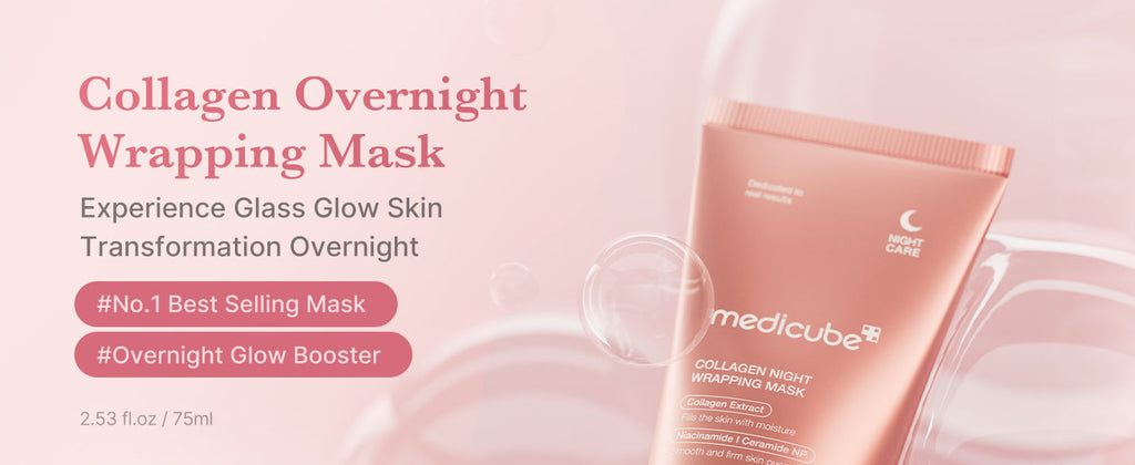 medicube Collagen Overnight Peel Off Facial Wrapping Mask 75ml | Korean Skin Care