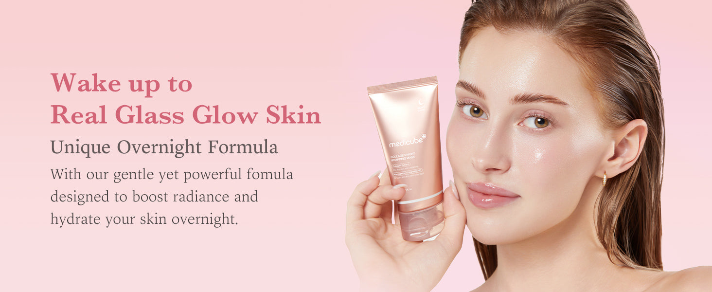 medicube Collagen Overnight Peel Off Facial Wrapping Mask 75ml | Korean Skin Care
