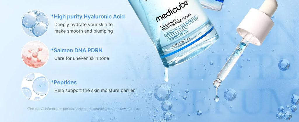 Hyaluronic Multi Peptide Face Serum 30ml